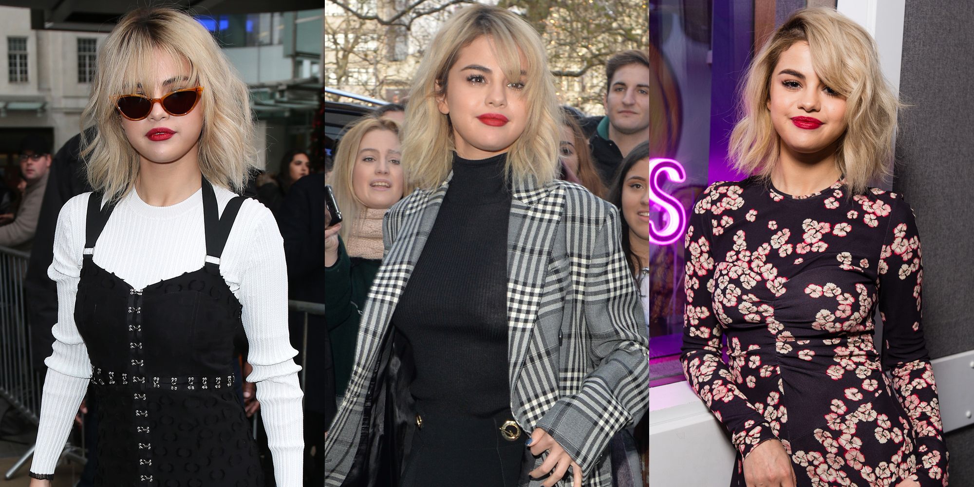 Selena Gomez Dresses for Every Season in Dreary London