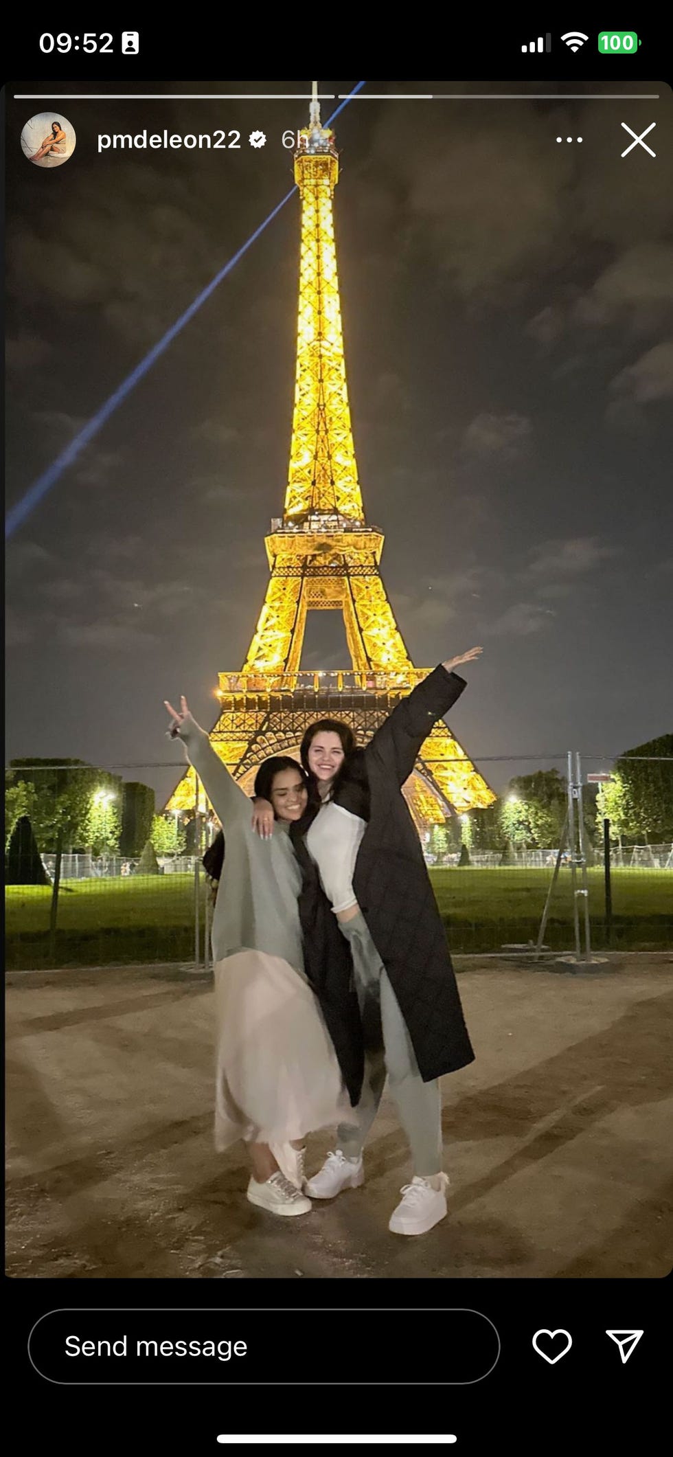 selena gomez and priscilla cosme in paris