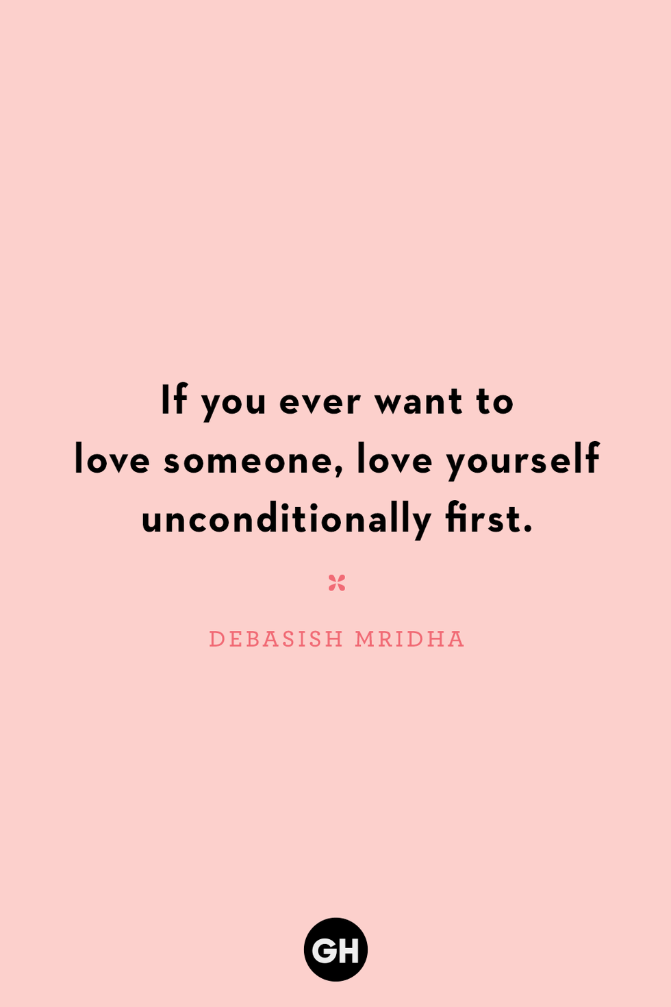 Mantra of the month - Love yourself first