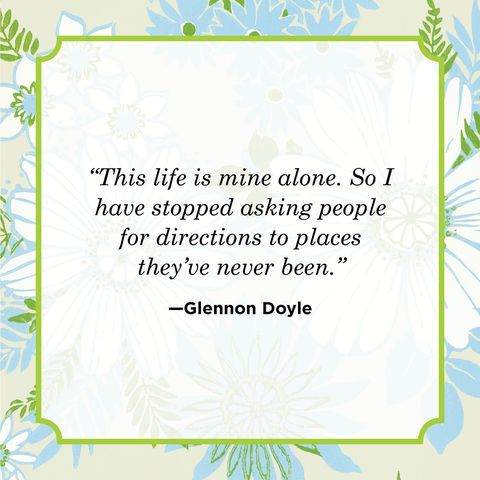 self love quote by glennon doyle