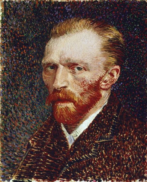 self portrait, 1887, by vincent van gogh 1853 1890, oil on canvas, 42x34 cm photo by deagostinigetty images