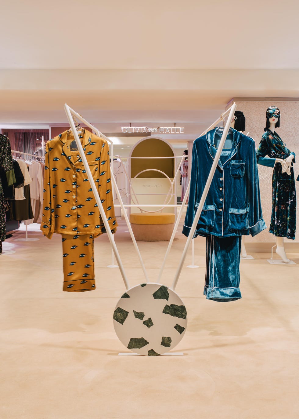 Olivia von Halle concession at Harrods by Sella Concept