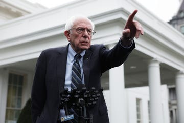 sen bernie sanders meets with president biden at white house