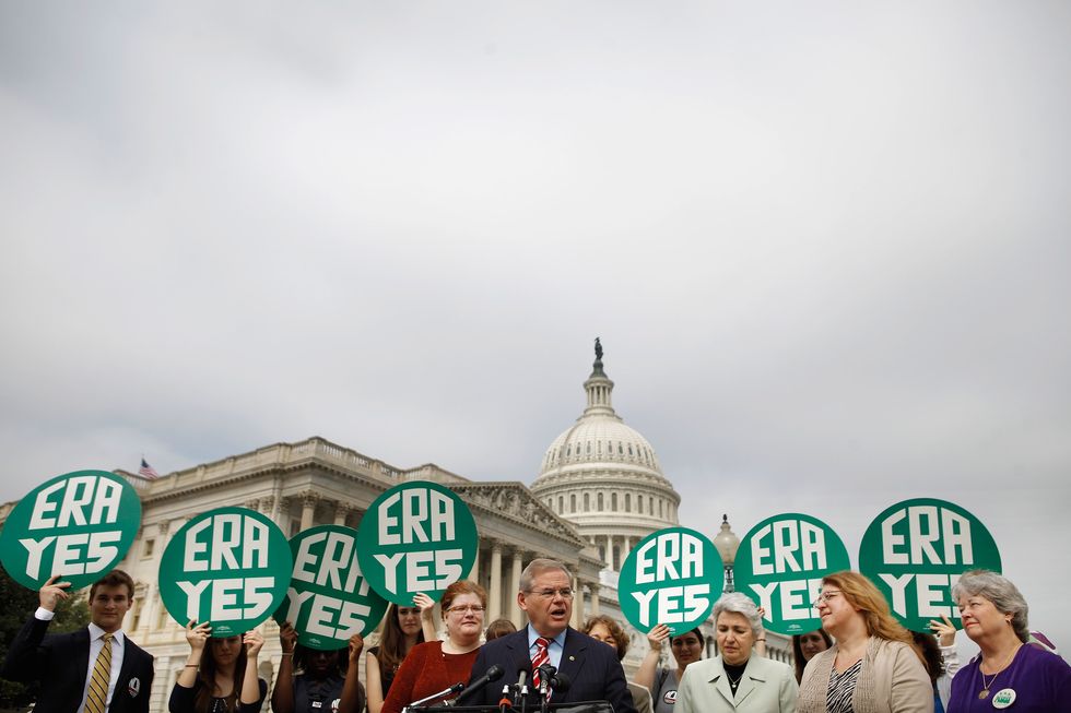 Rally Held At U.S. Capitol Celebrates 40th Anniversary Of Congressional Passage Of ERA