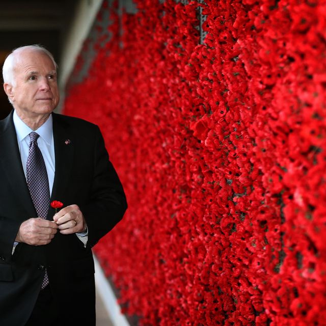 John McCain Visits Australian War Memorial