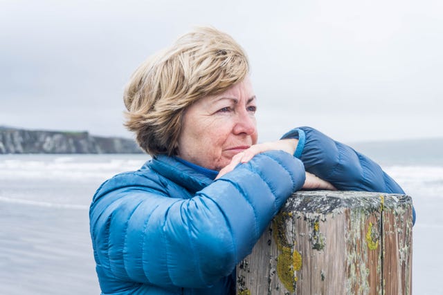 Senior Portrait - senior woman depression