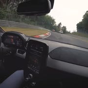 mclaren senna at the nurburgring