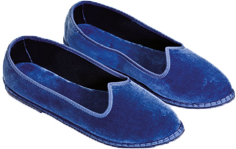 Footwear, Shoe, Cobalt blue, Blue, Electric blue, Product, Slipper, Suede, Leather, Plimsoll shoe, 