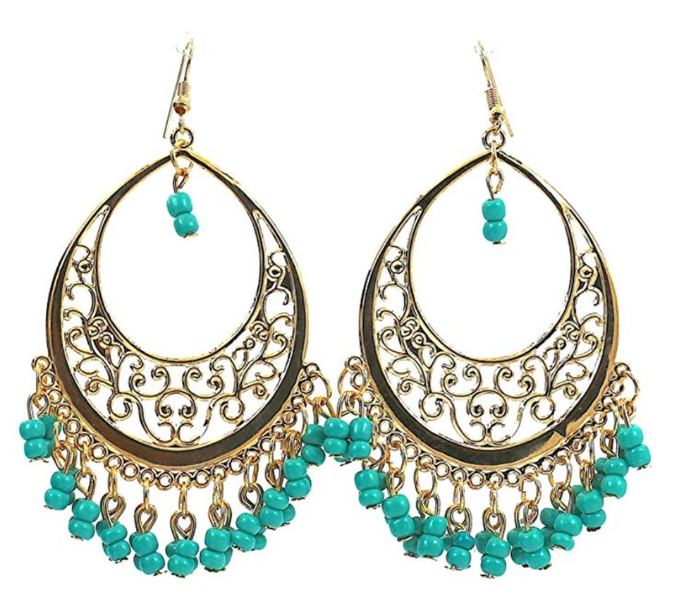 Jewellery, Fashion accessory, Earrings, Body jewelry, Turquoise, Aqua, Turquoise, Emerald, Gemstone, Jewelry making, 