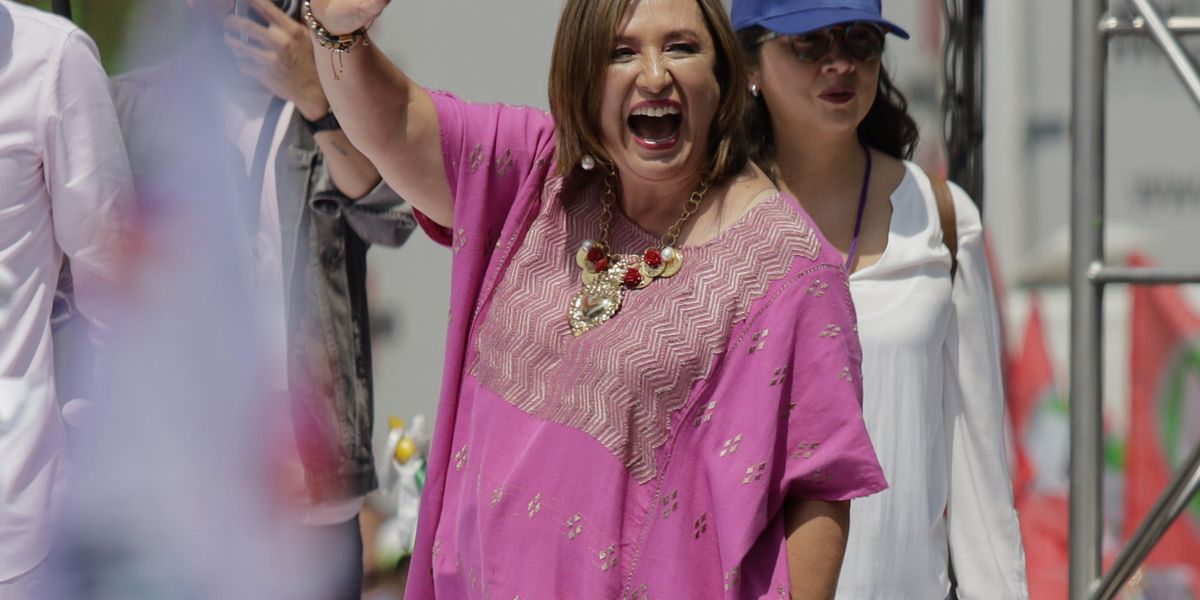 Xóchitl Gálvez es candidata indígena a senadora en México