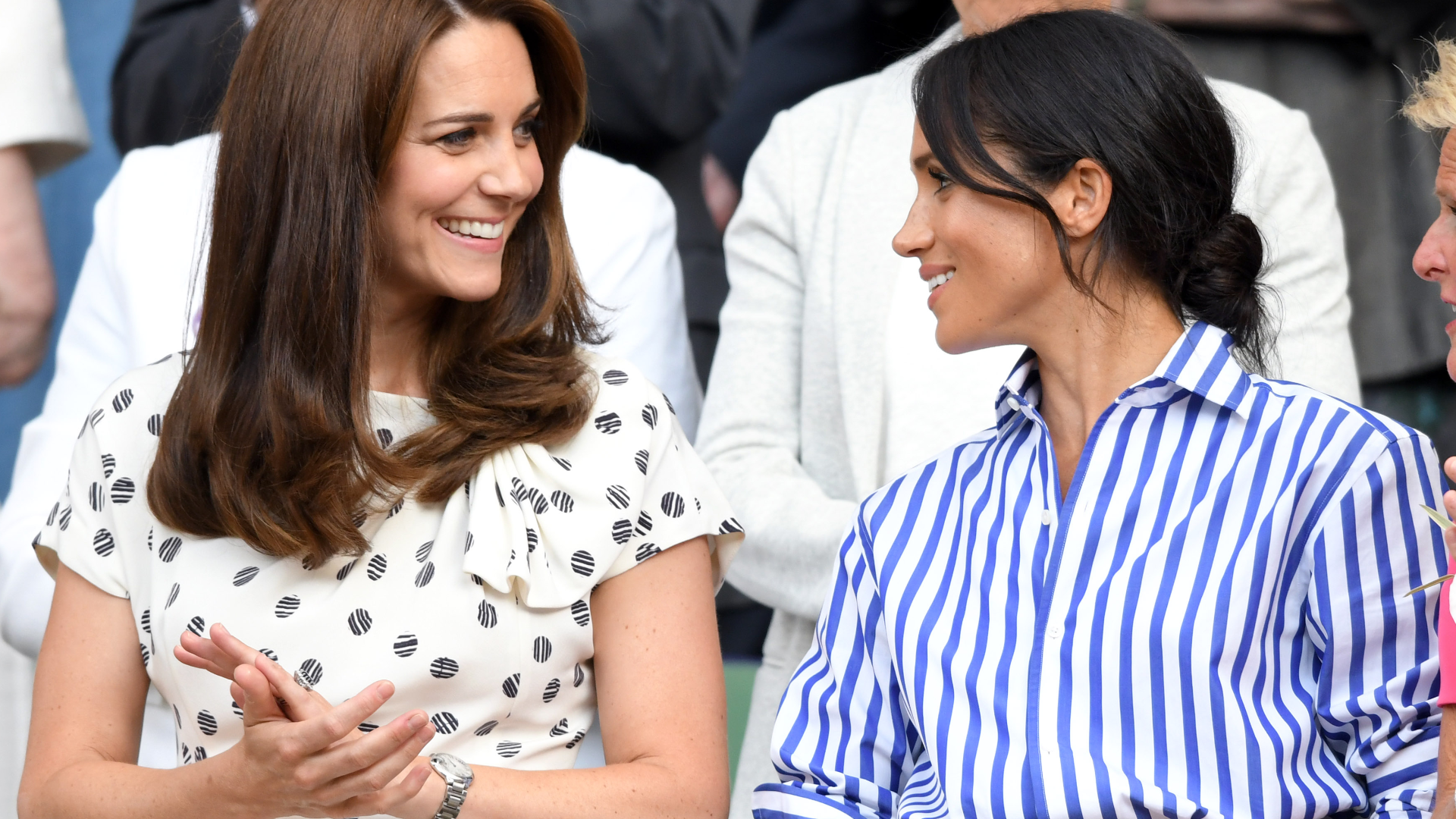 Meghan Markle Poses with Kate Middleton Tabloid Cover in Unearthed Photo
