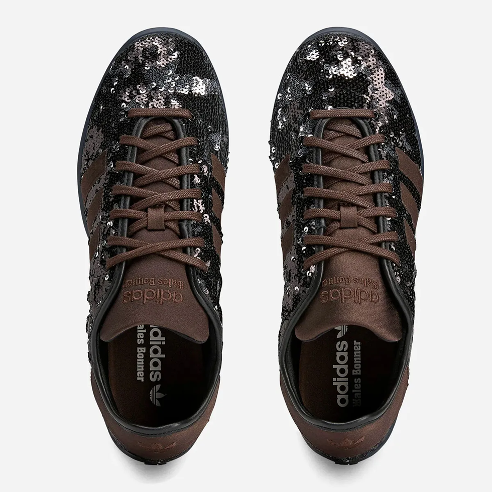 スニーカー adidas x Wales Bonner Karintha Lo Sequin Sneaker Sequins Sneakers for Men? The Shimmery Wales Bonner x Adidas