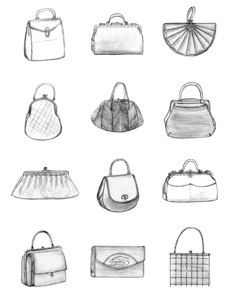 a group of purses
