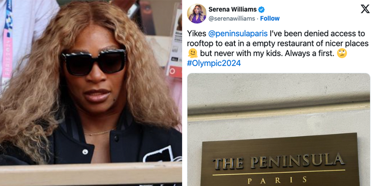 Serena Williams Is Slamming A Restaurant In Paris: ‘Yikes’