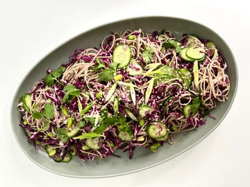 cold soba noodle salad
