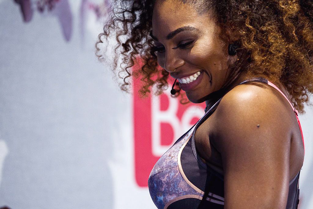 I'm Proud of my hot Curved body-Serena Williams Dazzles in Bra - Gistmania