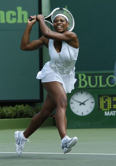 2004 NASDAQ 100 Open - Semi-Final - Serena Williams vs Eleni Danillidou