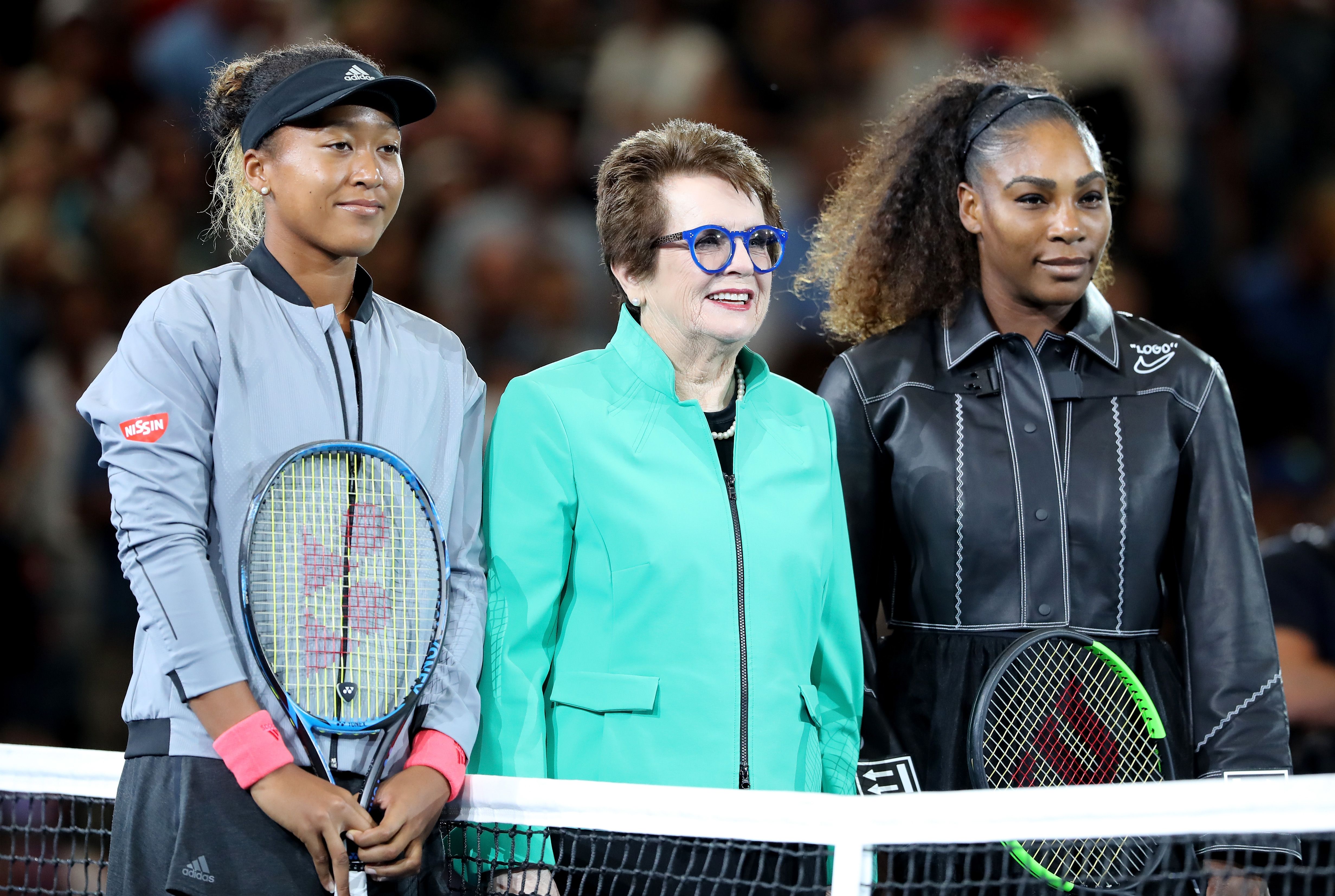 Jean King Serena Williams, Slams Sexist Double in Tennis