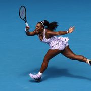 serena williams how much do tennis players run