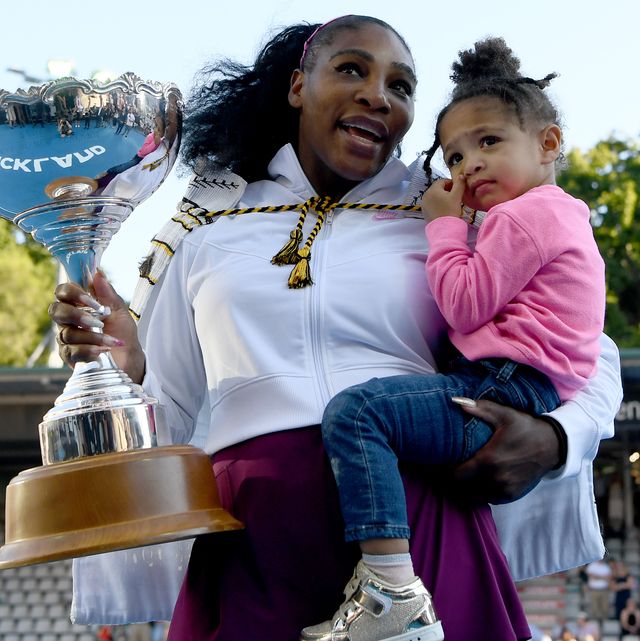Like mother, like daughter: See Serena's daughter playing tennis - Good  Morning America