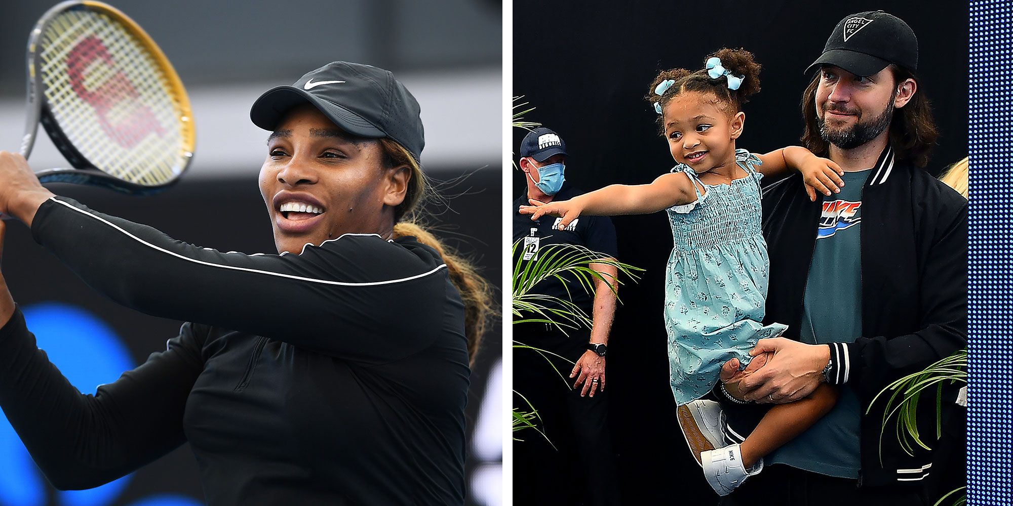 See Photos of Serena Williams Daughter Olympia Cheering Her on Day at the Drive Match
