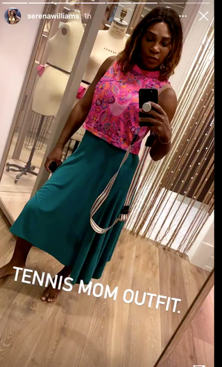 serena williams tennis mom