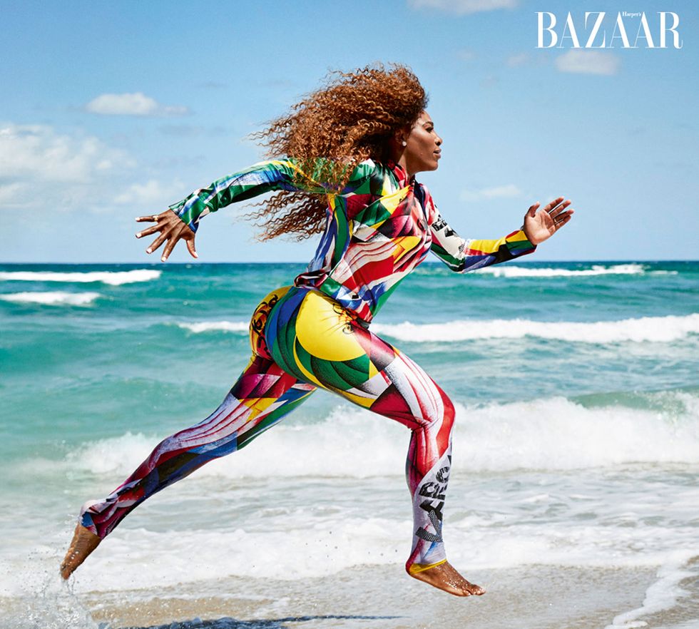 Serena Williams Harper's Bazaar July issue cover