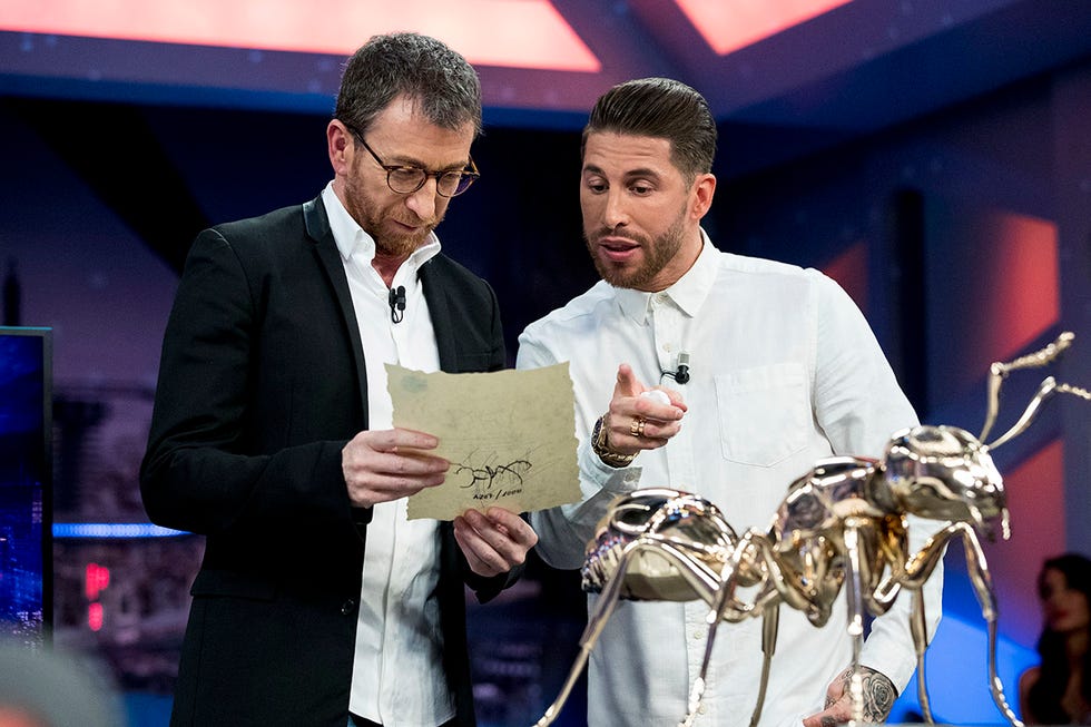 Sergio Ramos y Pilar Rubio desvelan su fecha de boda en El Hormiguero