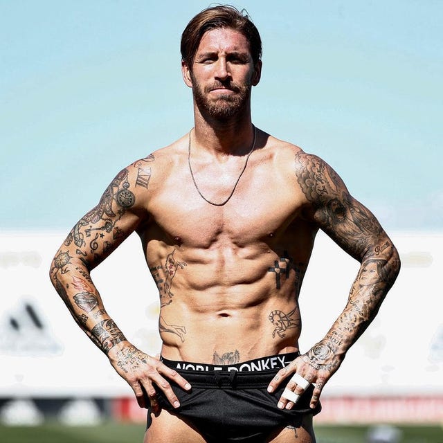Barechested, Muscle, Abdomen, Chest, Briefs, Model, Facial hair, Bodybuilder, Stomach, Underpants, 