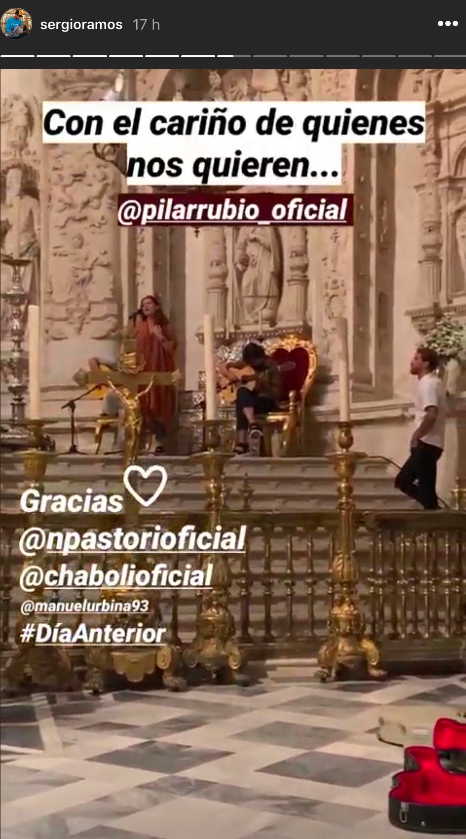 sergio ramos y pilar rubio comparten fotos inéditas de su boda