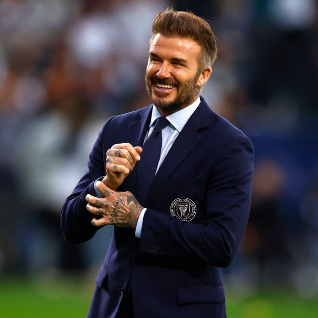 carson, california february 25 owner david beckham of inter miami cf reacts prior to a game against inter miami cf at dignity health sports park on february 25, 2024 in carson, california photo by ronald martinezgetty images