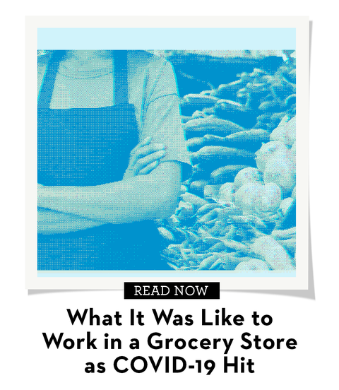 what it was like to work in a grocery store as covid 19 hit