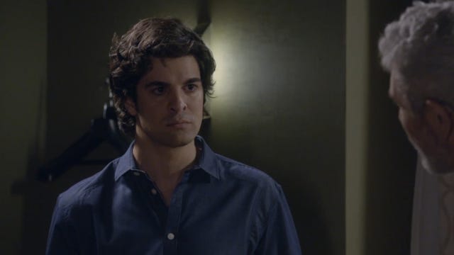 el joven confrontó a su padre nada más llegar al barrio y visitó a olga, mientras que martina dio un importante paso con víctor y la denuncia de germán contra durán prosperó