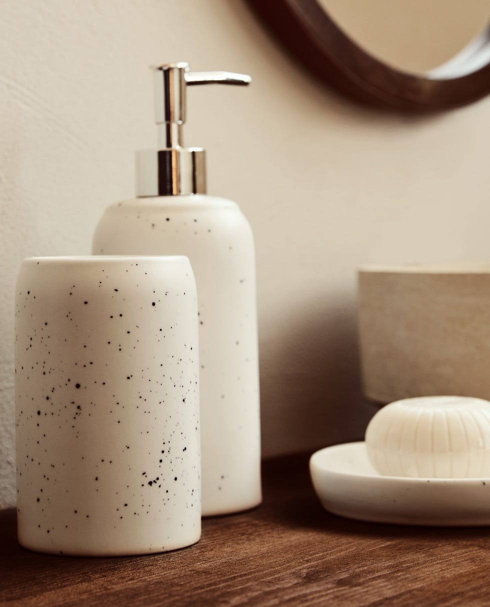 Set de baño de estilo rústico