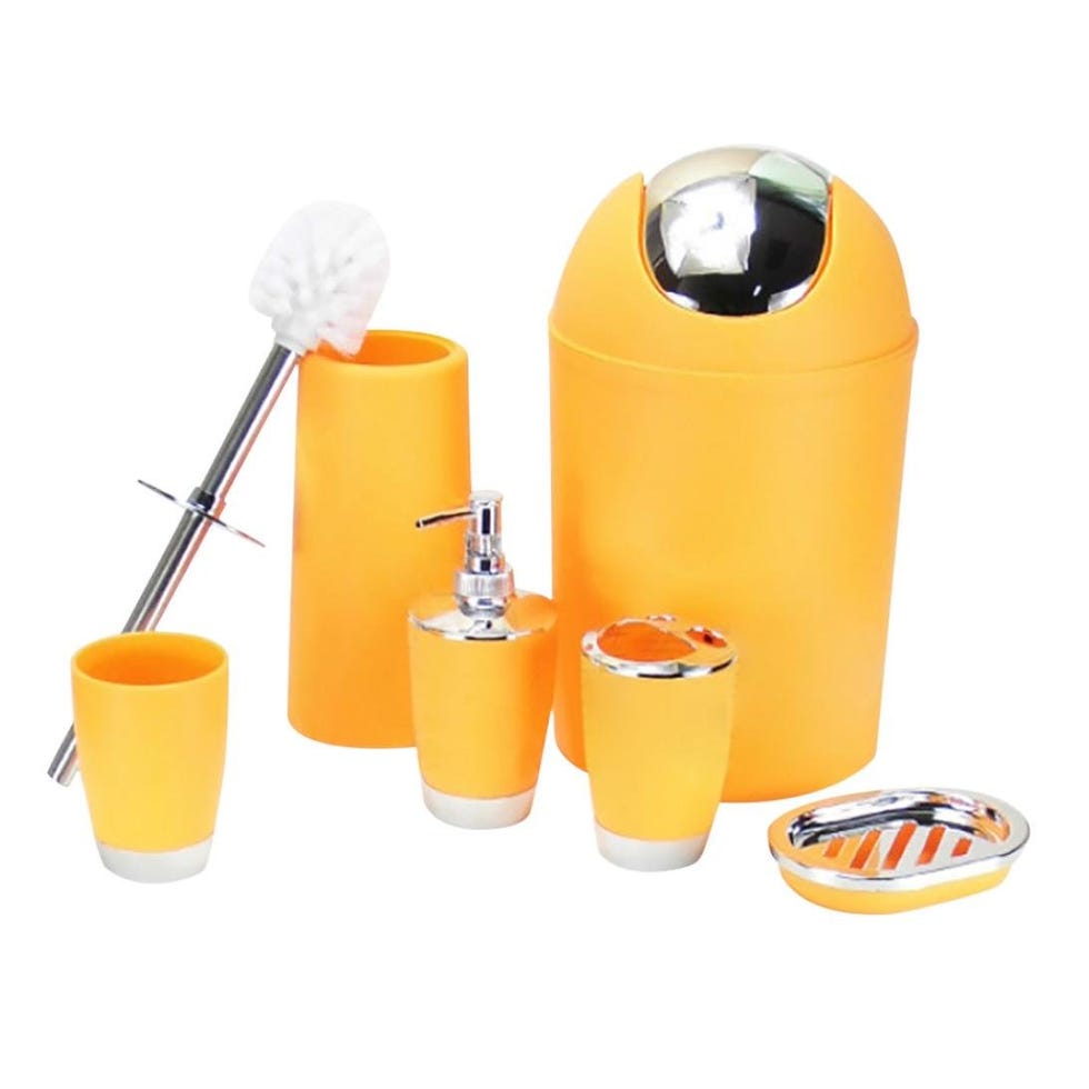 Set de baño amarillo
