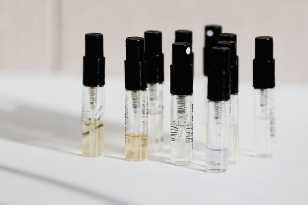 set of perfume samples
