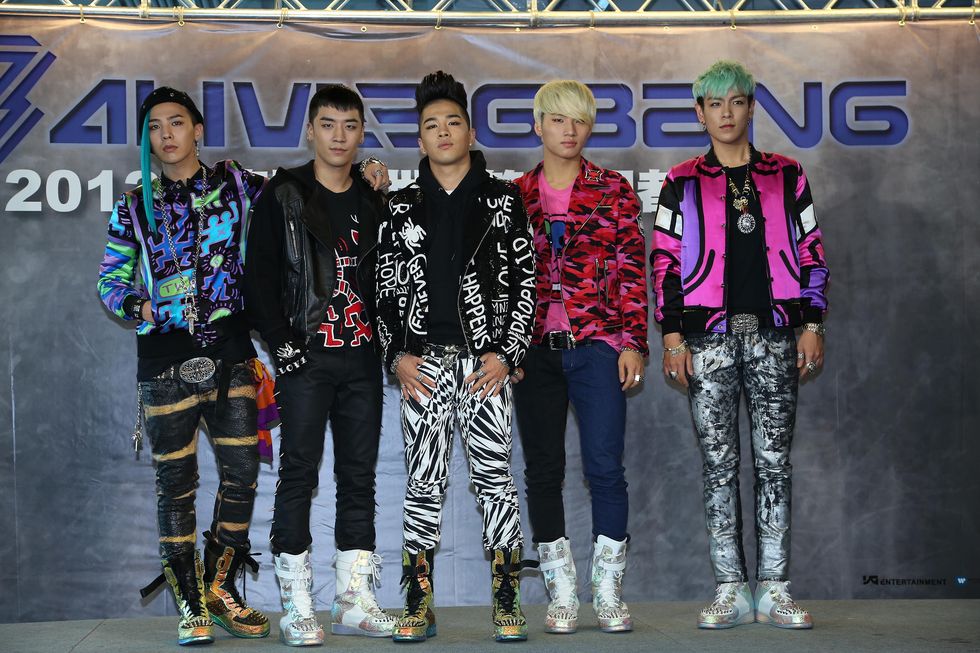 South Korean Band BigBang Meet Fans In Taipei
