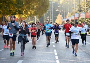 madrid celebrates its 20th half marathon with a route that takes in key points of the capital