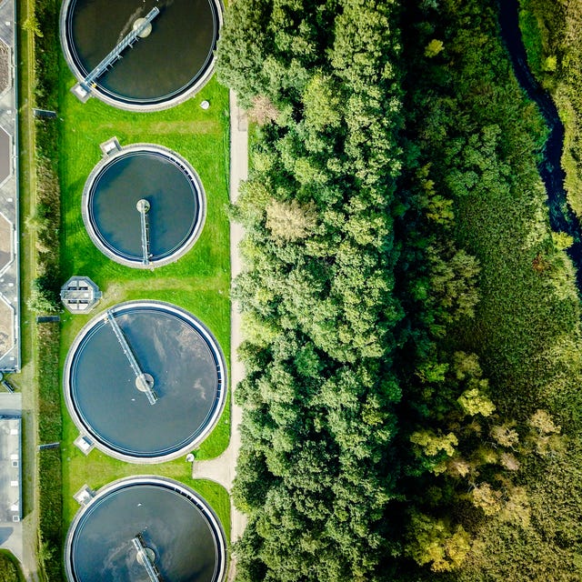 sewage treatment plant