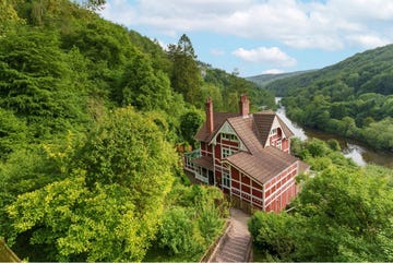 a house on a hill