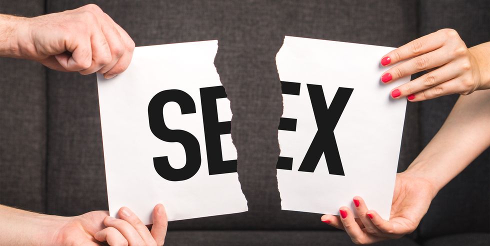 sex problems, impotence or sexually transmitted disease concept