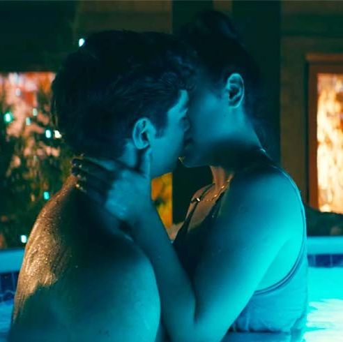 to all the boys i've loved before hot tub kiss