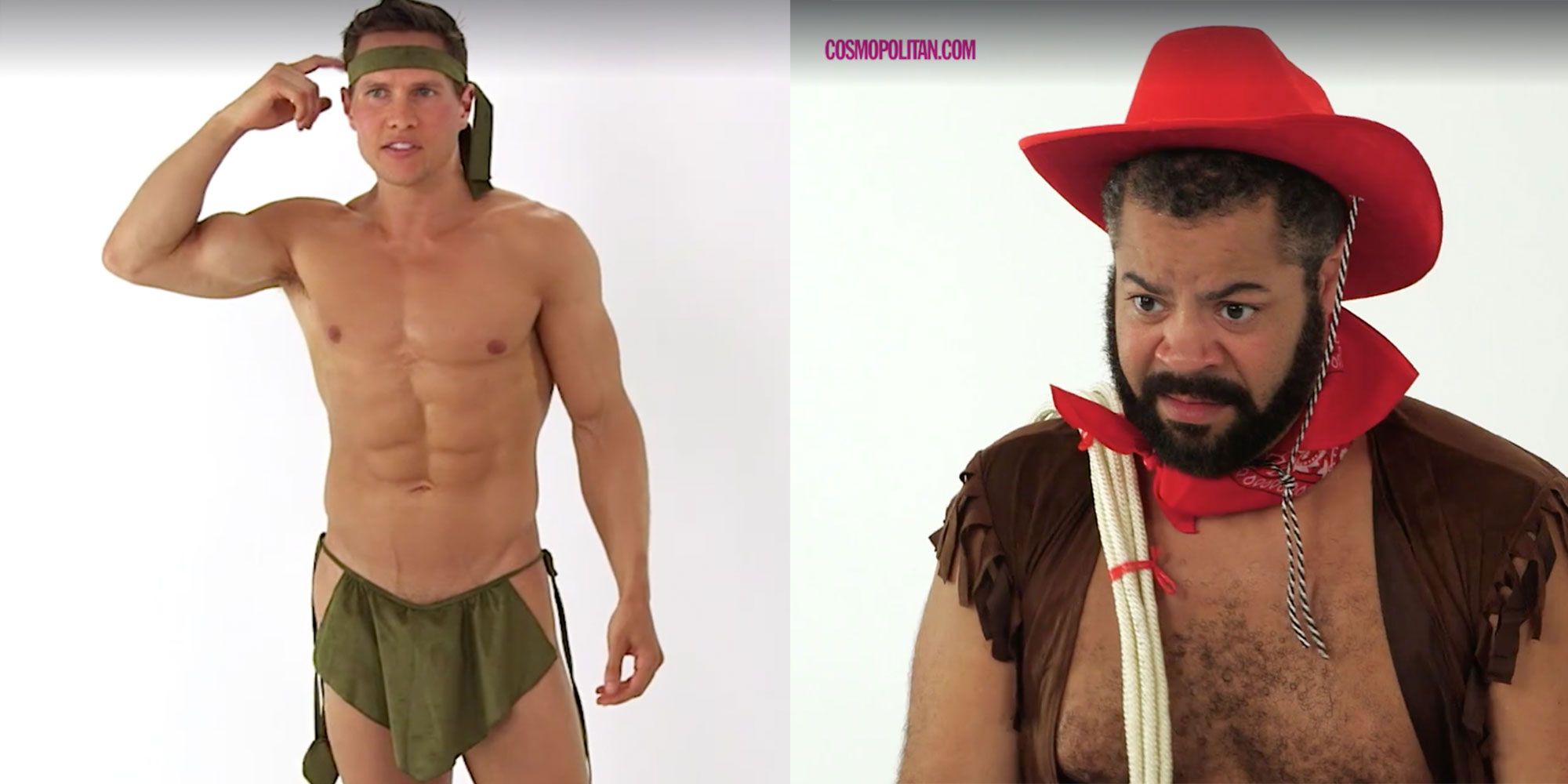 Watch These Clueless Guys Try On Super Sexy Halloween Costumes