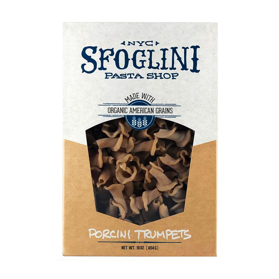 Sfoglini Special Edition Porcini Trumpets Pasta