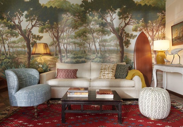 soho house and pierre frey sofas and chairs