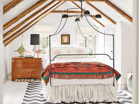 contemporary shabby chic bedroom