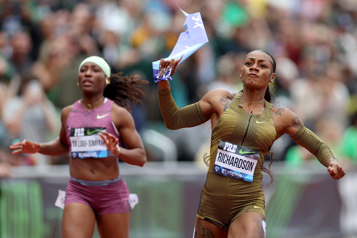 Sha’Carri Richardson Wins in 10.83 2024 Prefontaine Classic