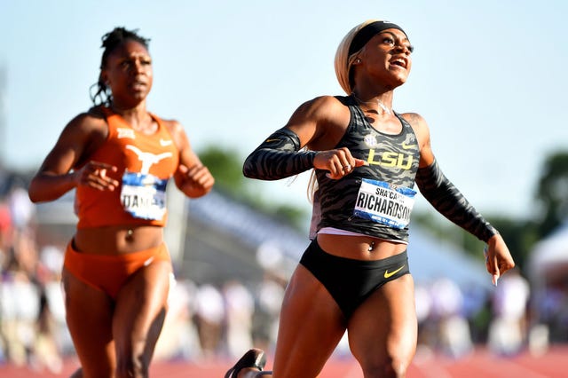 sha'carri richardson compiten en el año 2019