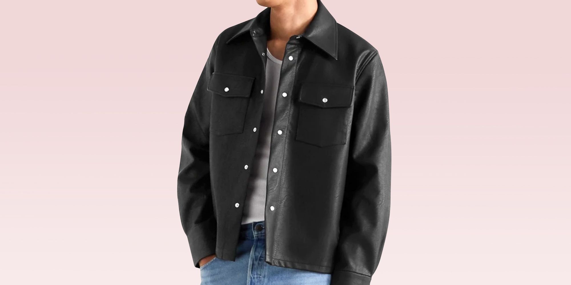 Jacket to wear outlet with button up shirt