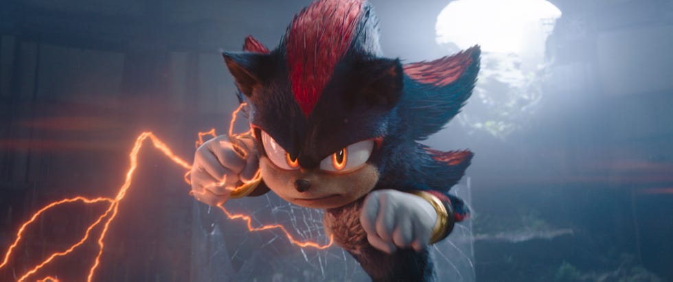 keanu reeves as the voice of shadow, sonic the hedgehog 3